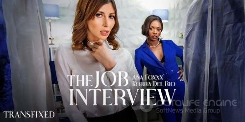 Transfixed, AdultTime - Ana Foxxx & Korra Del Rio (The Job Interview) - SD 544p