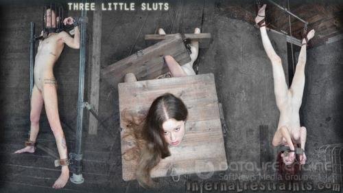 InfernalRestraints - Hailey Young, Alexxa Bound, Holly Wood - Three Little Sluts (2012-06-01) - HD 720p