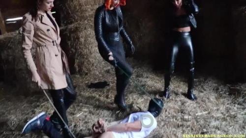 Lady Perse - Slave Caught On The Road And Used By 3 Mistresses - FullHD 1080p