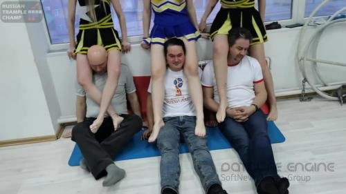 Russian Trampling - Moscow Multitrampling Contest #39 - - Sweet Pain Under Cheerleaders Feet - FullHD 1080p