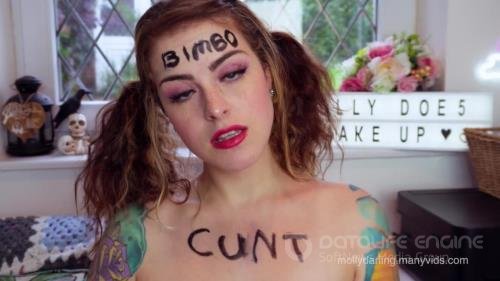 Molly Darling - Stupid Bimbo Degrading Makeup Tutorial - FullHD 1080p