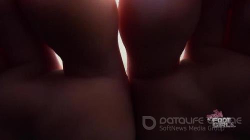 Bratty Foot Girls - Xbrats - Sasha Foxxx - Sasha Captured Under Stinky Feet - FullHD 1080p