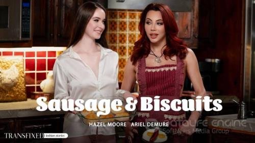 AdultTime, Transfixed - Ariel Demure & Hazel Moore - Sausage & Biscuits (2024-01-31) - HD 720p