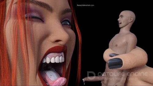 Giant Clips AI - How many licks Giantess Tongue Vore and Bonus Clip - FullHD 1080p