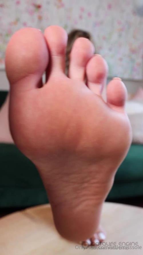 Littlemisssole - Nylon And Bare Feet Joi - White Toes Its Been - UltraHD 1920p
