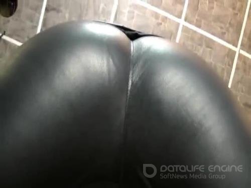 Lady Victoria - Facesitting With Leather Ass Pov - SD 480p