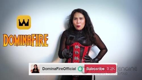 Domina Fire - Pegging My Sissy Slut In High Heels - FullHD 1080p