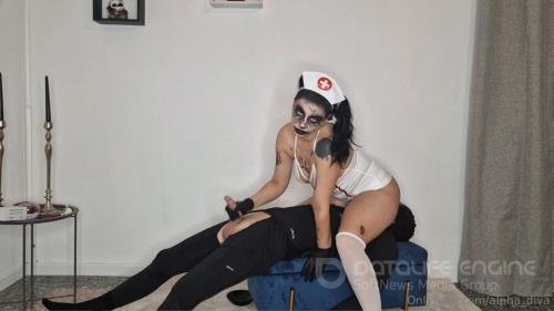 Onlyfans - Alpha Diva, Goddess Teo - Nurse collect sperm - Huge Cumshot - FullHD 1080p