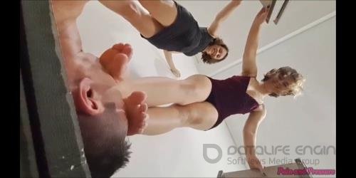 Pain and Pressure - Anya and Beatriz - Extreme Face Crushing - SD 480p